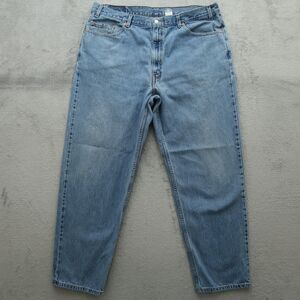 Levi's 550 Jeans Mens Size 42 (Fits 40x32) Blue Relaxed Tapered VTG 100% Cotton